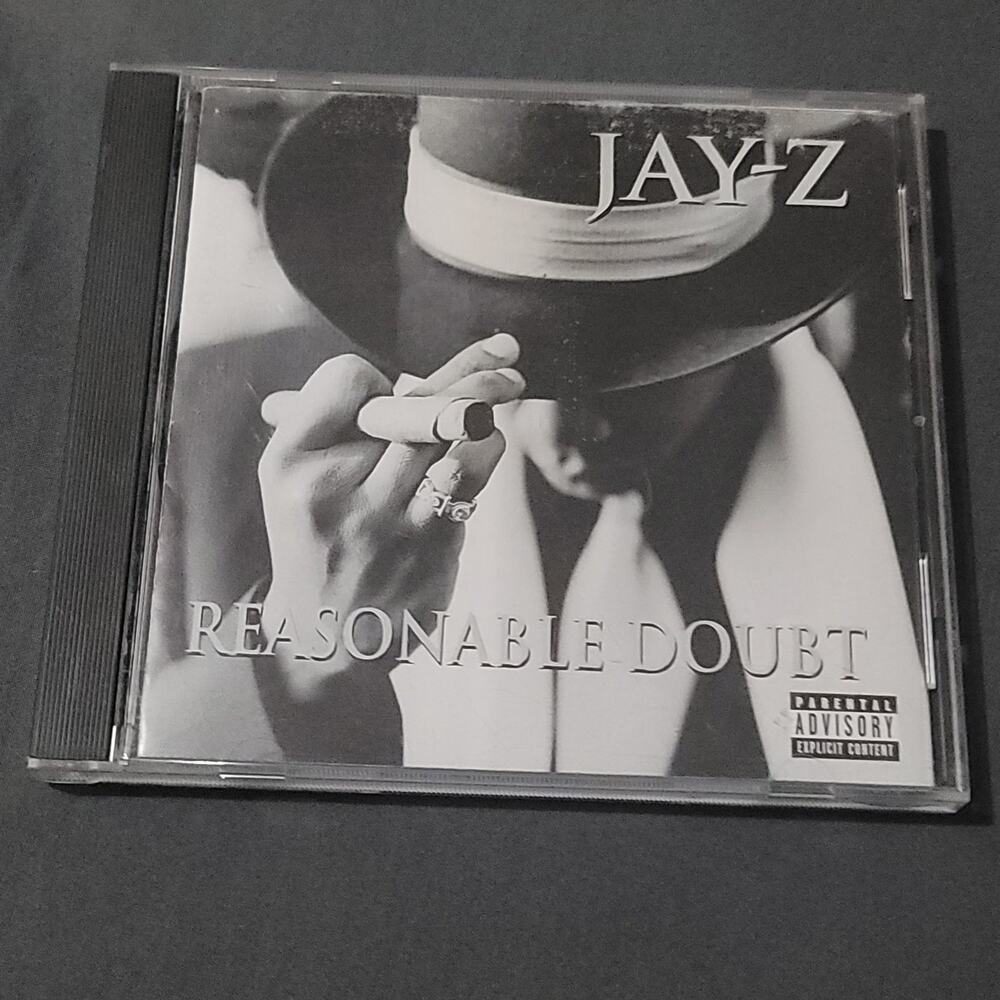 Vtg 90s Jay-Z Reasonable Doubt CD